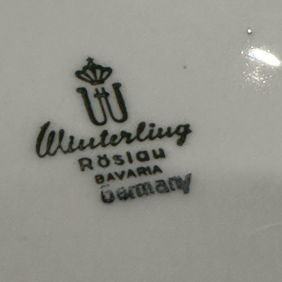 Vintage (Royal Hanover)Winterling Germany Decorative Plate - Picture 6 of 9